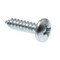 Prime-Line Sheet Metal Screw, #10 x 3/4 in, Zinc Plated Pan Head Phillips Drive, 100 PK 9020270 - alternate 1